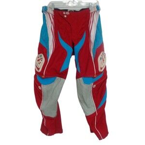 Troy Lee Designs Pants Sz 30 Mens Motocross Motorsports Red/Blue/White GP Racing